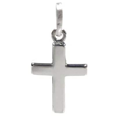 Produktbild von Basic Silber SKE55 Damen Anhänger Kreuz Silber