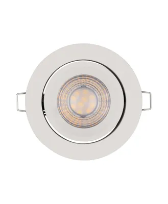 Image de LEDVANCE 4058075617780 LED recessed light 3-piece set LED (monochrome) Built-in LED 4.9 W White