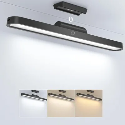 Obrázok produktu pre LED pásik do kuchyne, bezdrôtový, s batériou 2500 mAh, nabíjací cez USB, magnetické osvetlenie, stolná lampa s nastaviteľnou intenzitou svetla