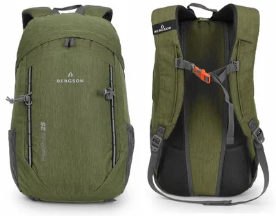 Produktbild von Bergson Vestfold 25L Rucksack Leicht Belüftet Grün