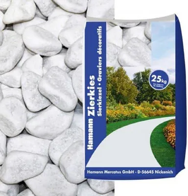 Produktbild von Hamann Mercatus Marmorkies Carrara 40-60 mm 25 kg