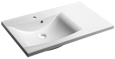 Immagine prodotto di Sapho Lucia - Lavabo 900x480 mm, con sfioratore, foro per rubinetto, bianco 50093