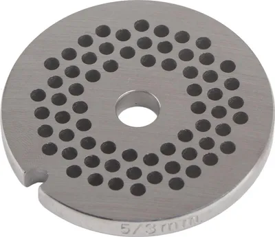 Produktbild von Edelstahl-Fleischwolfmesser Hackfleischscheibe Ersatzmesser Zubehör 3 mm