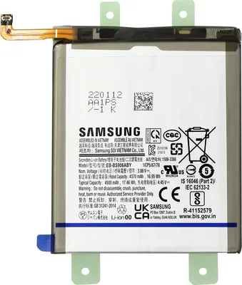 Produktbild von Samsung, Samsung EB-BS906ABY Ersatzakku für Galaxy S22 Plus , 4500mAh Akku, Schwarz