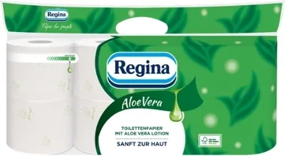 Produktbild von Regina, Aloe Vera Toilettenpapier, 8 Rollen