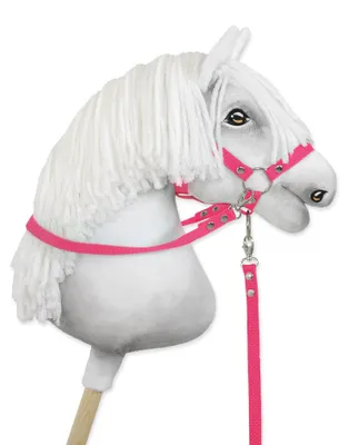 Produktbild von Hobby Horse Zügel - dunkelrosa