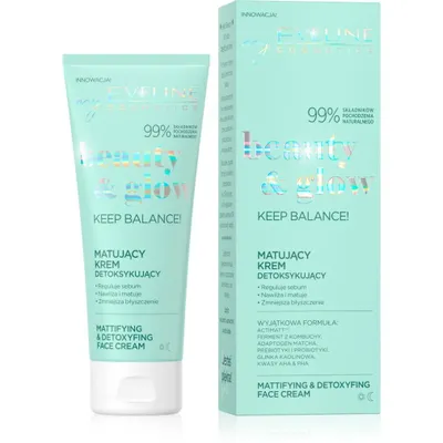 Obrázok produktu pre Eveline Cosmetics Beauty&Glow – pleťový krém, hydratácia, upokojenie
