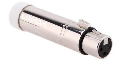 Zdjęcie produktu dla Lixada 2,4 GHz ISM DMX512 bezprzewodowy odbiornik XLR z gniazdem żeńskim, oświetlenie LED sceniczne, światła PAR na imprezy