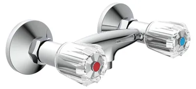 Produktbild von SCHÜTTE Duscharmatur SAVINO, Wasserhahn Bad, Mischbatterie Dusche in Chrom