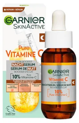 Image de Garnier SkinActive Sérum Vitamine C Nuit 10 % 30 ml