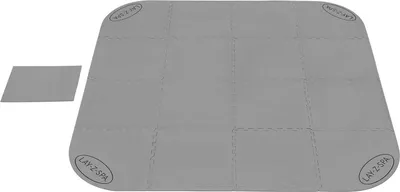Produktbild von Bestway® LAY-Z-SPA® Xtras Bodenschutzfliesen-Set 196 x 196 cm