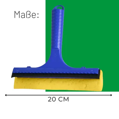 Immagine prodotto di Novaliv 2x tergivetro auto 20 cm plastica blu con labbro tergivetro e spugna in gomma tergivetro auto tergivetro auto spugna tergicristallo