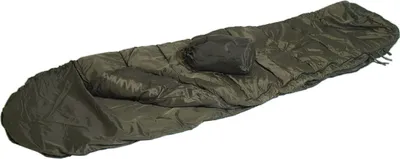 Produktbild von Leichter Sommerschlafsack Mumienform oliv 195x55x80 cm -0°C bis 10°C