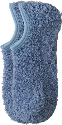 Produktbild von Weiche Hausschuhe für Damen, flauschige Bodensocken mit Anti-Rutsch-Sohle, dicke Winter-Fleece-Schlafsocken, rutschfeste Stiefelsocken