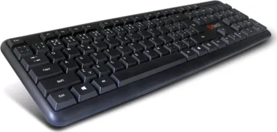 Produktbild von C-TECH CZ/SK KB-102 PS2 schlank black
