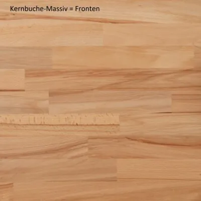 Produktbild von Kommode in Kernbuche teil-massiv, geölt