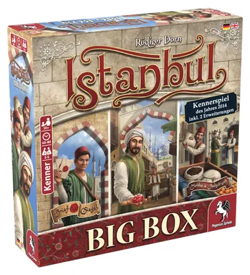 Produktbild von Pegasus ISTANBUL BIG BOX, 10 Jahr(e), 40 min, Familienspiel