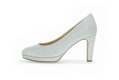 Produktbild von Gabor fashion Pumps in Übergrößen Silber 01.270.60 große Damenschuhe, Größe:42