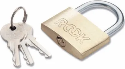 Image de Cadenas en U en laiton 40 mm - Cadenas 170252