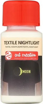 Produktbild von Royal Talens TAC Textilfarbe, leuchtet im Dunkeln, 50 ml