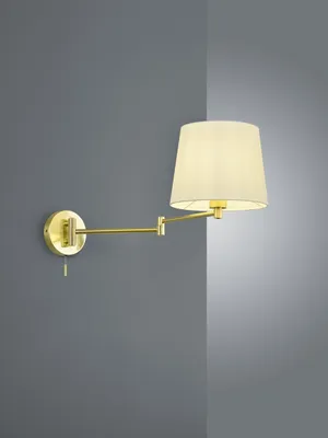 Obrázok produktu pre Nástenné svietidlo Trio Lyon E27 1x60 W mosadzné