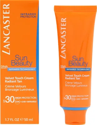 Produktbild von Lancaster Sun Beauty, Sonnenschutzcreme, Gesicht, Tube, Jeder Hauttyp, 50 ml, Weiblich