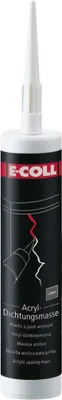 Produktbild von E-Coll Acryl-Dichtungsmasse 310ml grau (F) , 4317784349420
