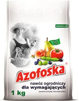 Zdjęcie produktu dla Azofoska granulowana worek 1kg nawóz azotowy