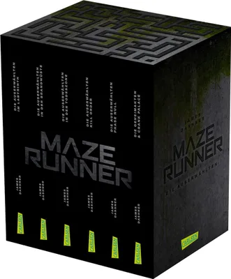 Produktbild von Maze-Runner-Schuber (6 Bände im Taschenbuch-Schuber inklusive Bonusband mit »Crank Palace« und »Die Geheimakten«)