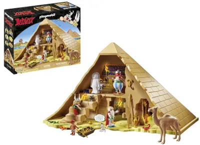 Produktbild von PLAYMOBIL 71148 Asterix: Pyramide des Pharao Obelix Asterix Miraculix Idefix 5+