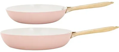 Image de Poeles - COSY & TRENDY - Elegance Set 2 - 24+28 cm - Rose - Antiadhésif céramique
