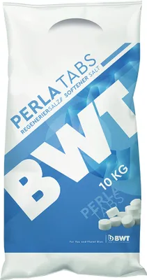 Imagen del producto de BWT Perla-Tabs, sal en tabletas, para sistemas de agua blanda, bolsa de 10 kg