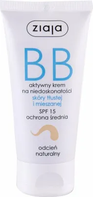 Produktbild von Ziaja Bb Krem Do Skory T ustej I Mieszanej Odcie Naturalny Spf15 50ml w