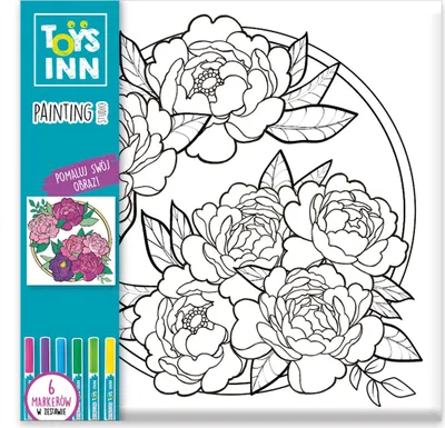 Produktbild von STNUX Bild Pfingstrosen+Marker STN8387 98387