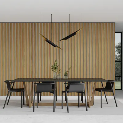 Obrázok produktu pre acous Wandpaneele Professional Akustikpaneele 2500x600x21mm, 1,5m² Eiche rustilkal