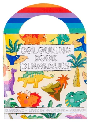 Zdjęcie produktu dla Kolorowanka Duckiez z naklejkami dinozaurów