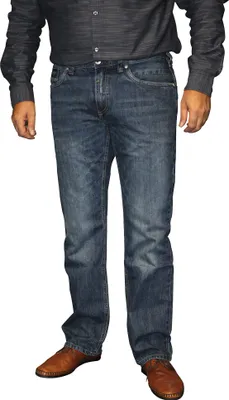 Produktbild von Hero BOSTON Herren Jeans Hose - STRAIGHT FIT -  Dark Blue Used  -(W40,L34)