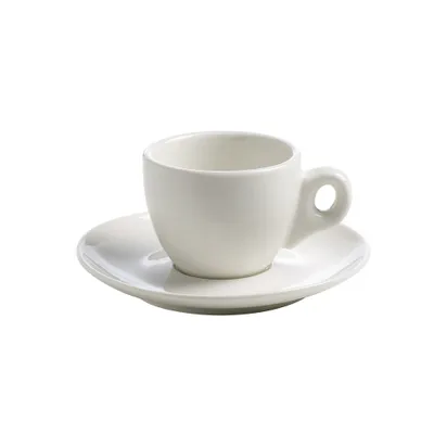 Obrázek produktu pro Maxwell & Williams Espressotasse mit Untertasse White Basics Round 70 ml