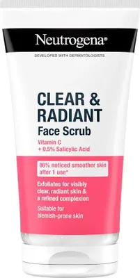 Produktbild von Neutrogena Clear & Radiant Tägliches Gesichtspeeling Vitamin C 150 ml