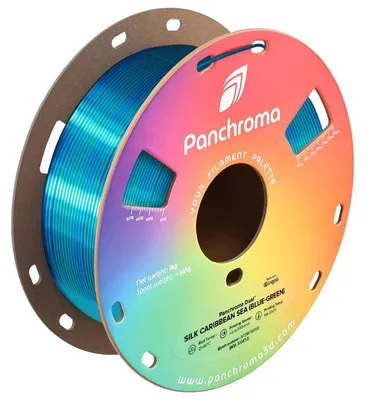 Produktbild von Polymaker CA3026 - Filament Panchroma PLA Dual Silk Chameleon 1.75 mm 1 kg
