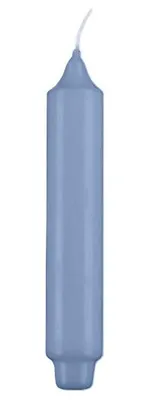 Produktbild von Stabkerzen mit Zapfenfuß Jeans Blau 400 x Ø 30 mm, 12 Stück