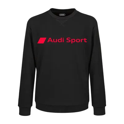 Produktbild von Original Audi Sport Sweater, Herren, schwarz, Gr. XL, Herrensweater, Shirt, Sweatshirt