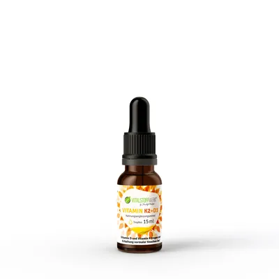 Obrázok produktu pre Vitalstoffwerk Vitamín K2+D3, 15 ml
