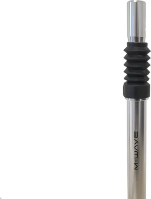 Produktbild von M-Wave Fahrrad Sattelstütze gefedert Kerzensattelstütze Alu Ø 25,4 - 31,8 Silber
