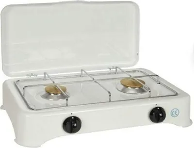 Immagine prodotto di Fornello a gas 2 fuochi 3400w Kitchen chef 5326C-1