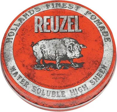 Produktbild von Reuzel Pomade Water Soluble High Sheen Red 113g