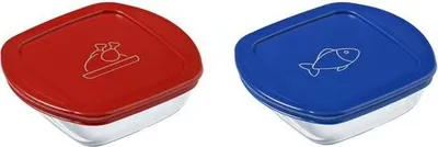 Produktbild von Pyrex 913S570/7646 2er-Set quadratisch