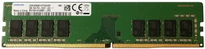 Produktbild von Samsung 8GB DDR4 Dimm 2400 MHz Ram Speicher PC-19200 M378A1K43BB2-CRC 288 Pin