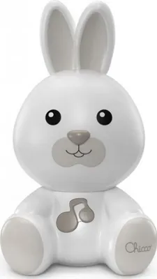 Obrázek produktu pro CHICCO Světýlko noční hudební Zajíc neutral 0m+