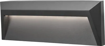 Image de Nova Luce Applique d'extérieur LED Luton, Variante : 1,6 W LED, largeur 230 mm